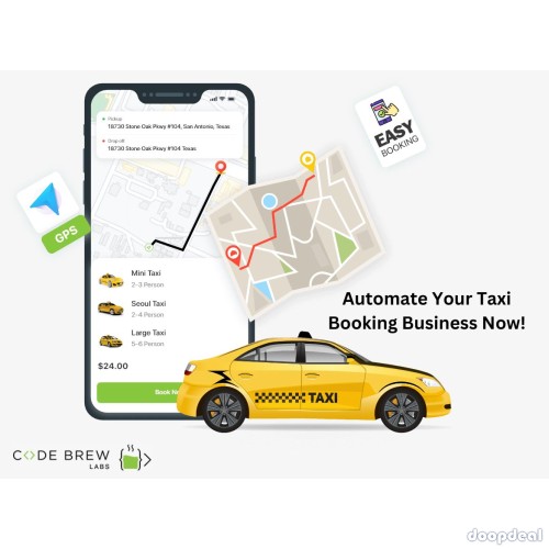 Advanced Taxi App Development Company - Code Brew Labs