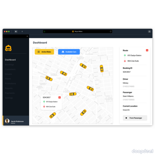 No.1 Taxi Dispatch Software Solutions | Create Taxi App | Code Brew Labs