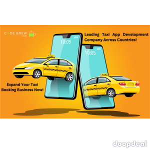 Most Reputed taxi App Development Company - Code Brew Labs