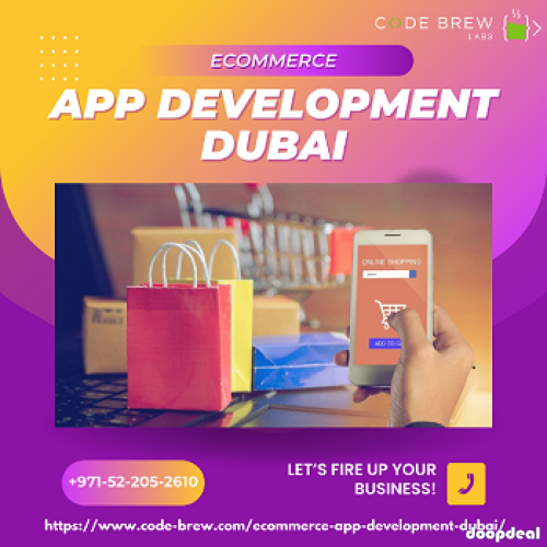 Fulfill Your Needs With Ecommerce App Development Dubai - Code Brew Labs