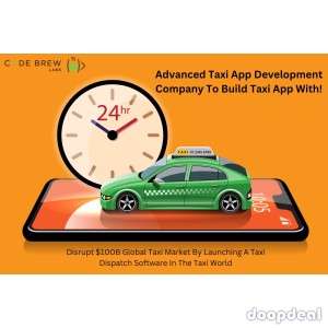 Customized Taxi App Development Services - Code Brew Labs