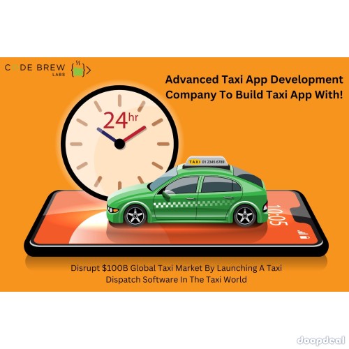 Customized Taxi App Development Services - Code Brew Labs