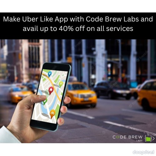Make Uber Like App | No.1 Uber Like App Development Company In Dubai | Code Brew Labs