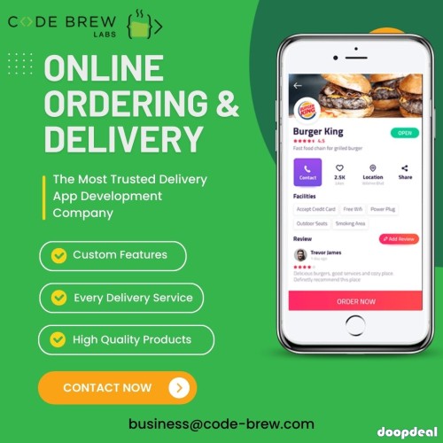 Create Delivery App Development | Code Brew Labs