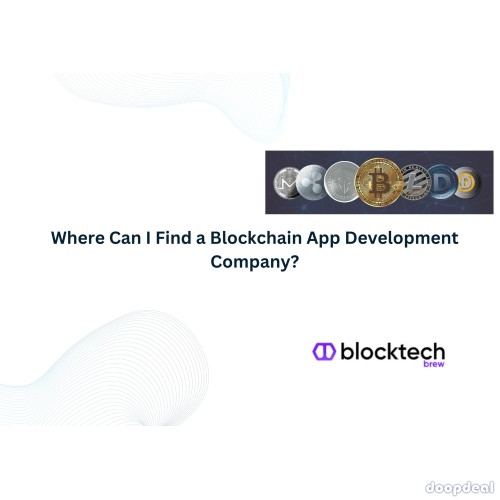 Where Can I Find a Blockchain App Development Company?