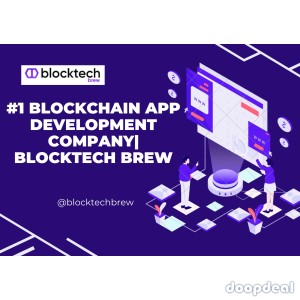 #1 Blockchain App Development Company| Blocktech Brew