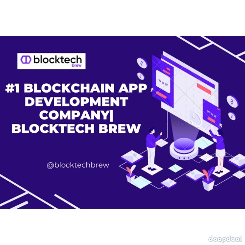 #1 Blockchain App Development Company| Blocktech Brew