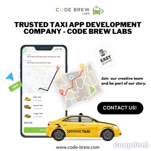 Well-known Taxi App Development Company - Code Brew Labs
