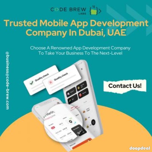 Renowned App Development Company UAE | Code Brew Labs