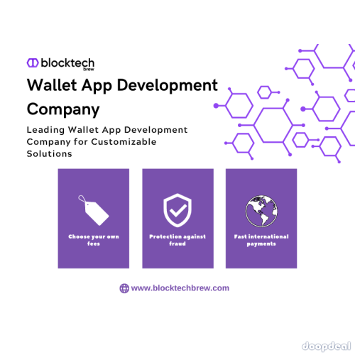 Leading Wallet App Development Company - BlockTech Brew