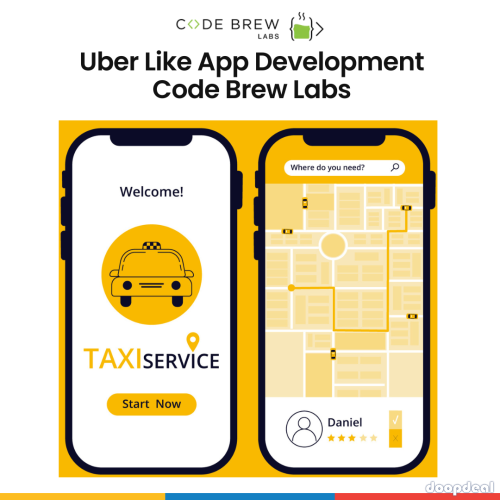 Super-Loved Uber Like App Development Company - Code Brew Labs
