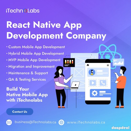 UAE's Leading React Native App Development Company Dubai Services - iTechnolabs - Call Us Today